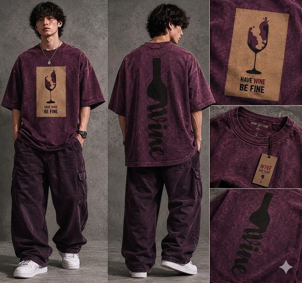 Oversized - Grape Wine